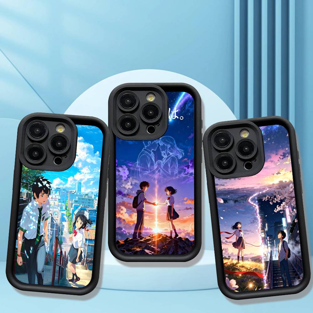 Phone Accessories Names - Мягкий чехол для телефона с аниме-дизайном