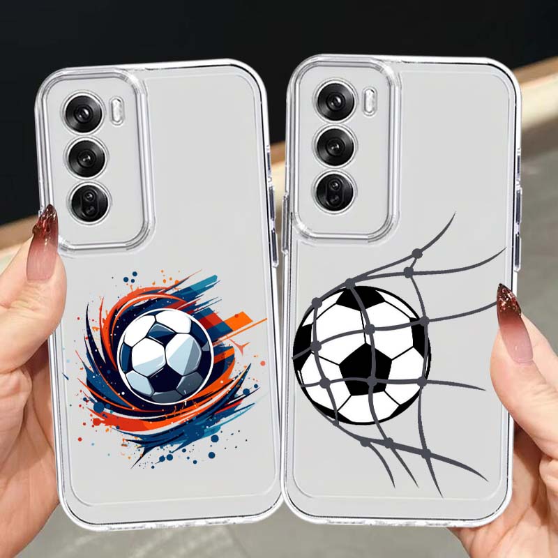 Oppo A78 - Чехол для телефона с футбольным рисунком