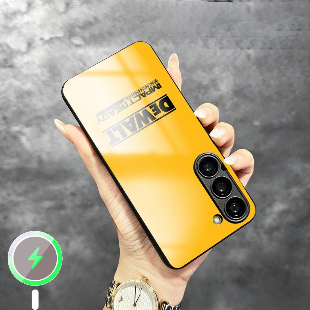 Phone Accessories Magnetic - Модный стильный чехол DeWalt для Samsung