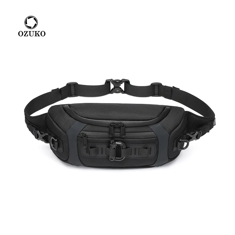 Phone Accessories For Travel - Тактическая поясная сумка OZUKO, спортивная нагрудная