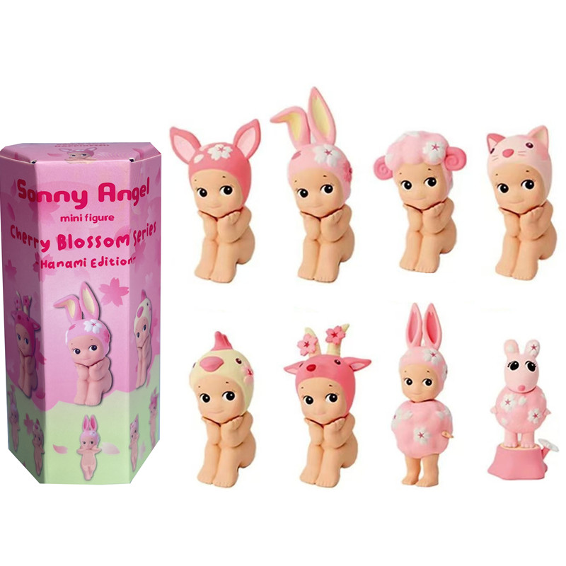 Phone Accessories Sonny Angel - Набор из 1-12 мини-фигурок серии «Цветущая